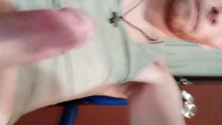 Cum glazed myself not expecting a face covered.