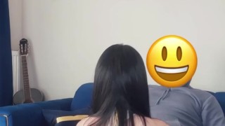 I seduce my lover and jump on her