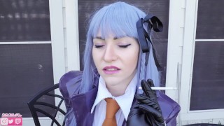 Kyoko Kirigiri: Smoking Oral Sex