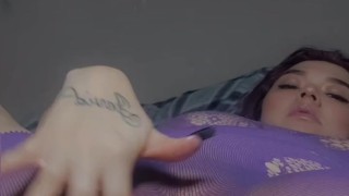 Asian girl, creams so much ... sucked cream off ...