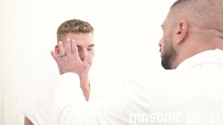 MasonicBoys Hot twink Jack Waters is fucked raw by hung suited DILF