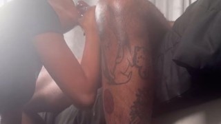 Pleasing me before I go back to my family