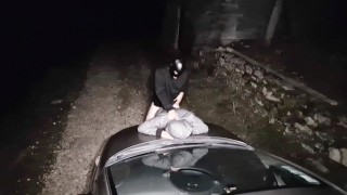 INTENSE FUCK: HEARING MOANS ON THE ROAD