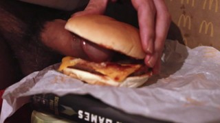 I fucked a cheeseburger and covered it with my special sauce