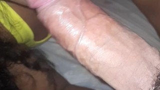 Full casero viral despuej de una jornada laboral me espera lampiña