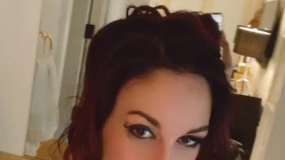 Italian Big Tits Milf Artemisia Love After getting face fucked on set