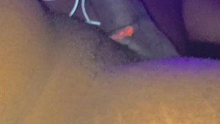 BBC DADDY BIG BLACK COCK MASTURBATION SOLO CUMSHOT ORGASMING OVER AND OVER WITH ESTIM
