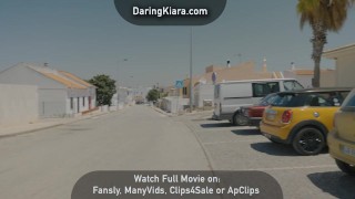 100% Beach Club Public Outdoor Masturbation Risky Nudity