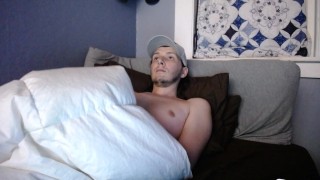 Cumming under the blankets