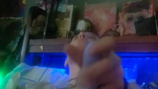 College bound babe takes break to get off