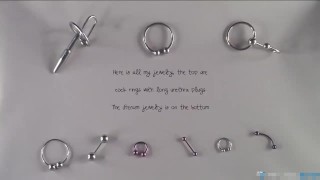 Beautiful Frenum Cock Jewelry Change