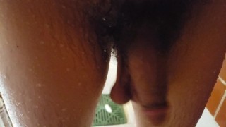 Bro check out my saggy nuts in the shower