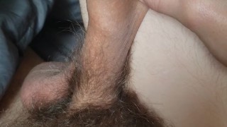 Soft cock foreskin play