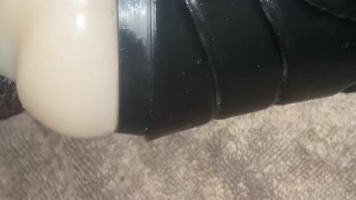 I cum inside the vagina sex cup