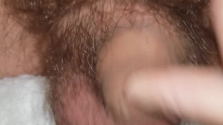 Fingering my foreskin