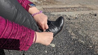 I would like semen from your big cock on my feet