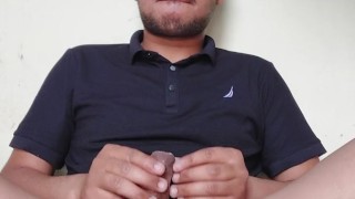 My bigcock hard to massage my bigcock