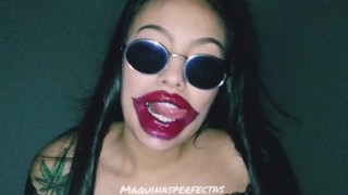 VERY BIG MOUTH SWALLOWS MY WHOLE COCK AND I GIVE HER ALL MY CUM MAQUINASPERFECTAS