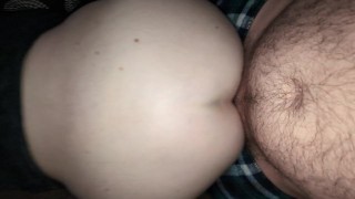 Showing off my cumdump's butthole