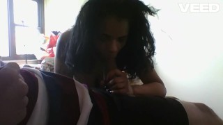 SHE LOVES TO SUCK DICK EARLY MORNING BLOW JOB