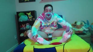 Chubby Needy Femboy Uses Bad Dragon's For The First Time