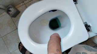 Latin couple pee for everyone with fetish