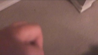 Pissing all over my bedroom carpet and wall, while fingering my Pee Hole and almost caught