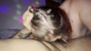 Nutted on her face the first time we link up