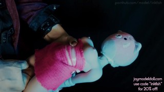 Costume Party Hookup But The Monster Was Real! (Joy Model Doll, Chloe 65cm)