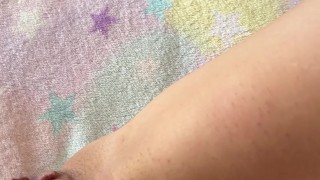 MY BOYFRIEND IS AT WORK AND I DECIDED TO MASTURATE MY PUSSY WITH A VIBRATOR UNTIL ORGASM