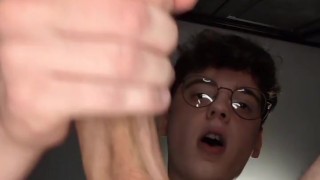 Hung Twink Cums Hands Free Twice