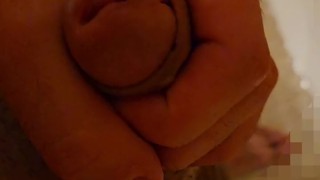 Mojando mi polla para ti