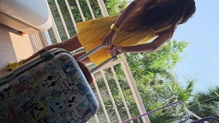 Hotel Check In and Welcome Fruits FUCK