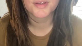 Smoking Fetish Girl Masturbating - Full Video On OF