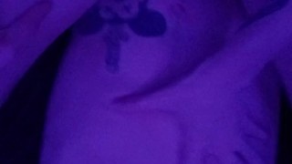 Happily riding Daddyy