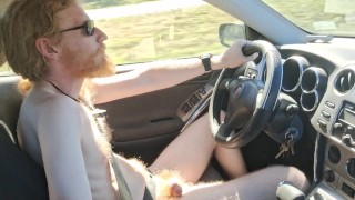 Bisexual dude seduced into pumping his wood on the highway