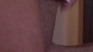 Milf blowjob close view with huge load of cum on my mouth