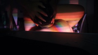 Lesbian couple pussy eating