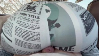 Made to Cum Stepbrother Grinding on His Cock