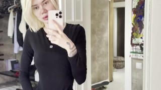 POV: She Can’t Stop Watching Herself in the Mirror!