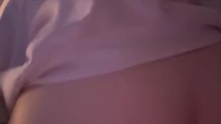 petite emo girl bounces on bbc dildo