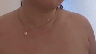 She Likes Playing With Her Sensitive Asian Tits