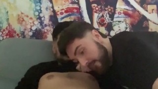 sucking cock and kissing