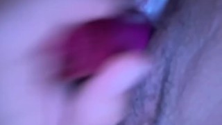 Fat pussy gets creamy