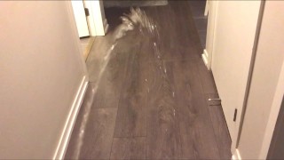 Power Pissing All Over My Hallway Floor