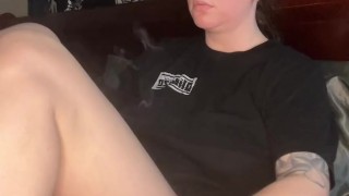 Smoking While Getting Fingered - Full Vid On OF