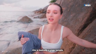 Yoga Bitch Learns the Only Pose That Matters – Face Down, Ass Up