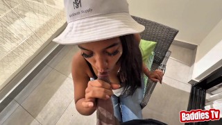 Slim Thick Amara Sloppy Blowjob and Big Ass Fucked