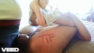 EBONY STONE KASH HARDCORE BLACK MIDGET CUCKOLDL