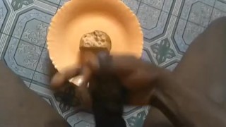 CUM ON MY CAKE BEFORE EATING IT ALL